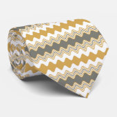 Cravate Motif Wavy multicolore (Roulé)