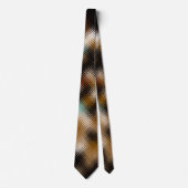 Cravate Motif Zigzag cool multicolore (Devant)