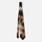 Cravate Motif Zigzag cool multicolore (Dos)