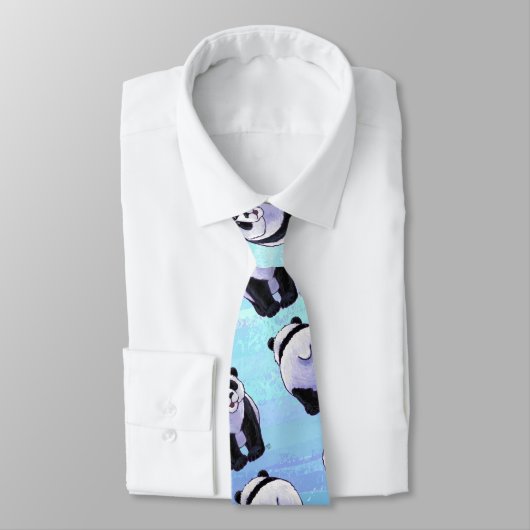 Cravate Motifs de Panda Bear (Attaché)