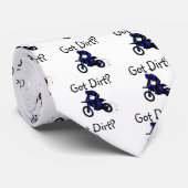 Cravate Moto obtenue de saleté (Roulé)