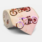 CRAVATE MOTOCYCLES VINTAGES CLASSIQUES (Roulé)