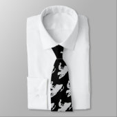 Cravate motoneige en gris (Attaché)