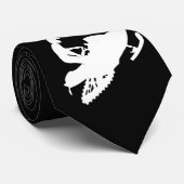 Cravate Motoneige Motoneige blanche (Roulé)