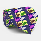 Cravate Motoneige/Pop Art (Roulé)