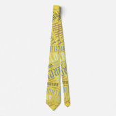 Cravate Mots fitness (Devant)