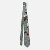 Cravate Mouettes au-dessus des vagues océaniques par Louis (Dos)