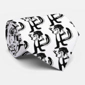 Cravate Mouffette ivre (Roulé)