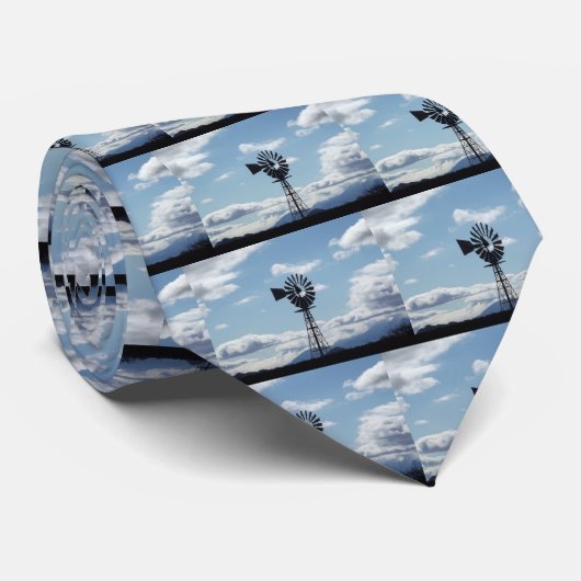Cravate Moulin à vent (Roulé)
