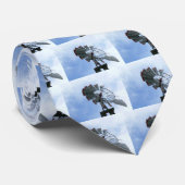 Cravate Moulin à vent urbain (Roulé)