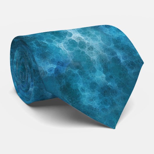 Cravate Mousse mer (Roulé)