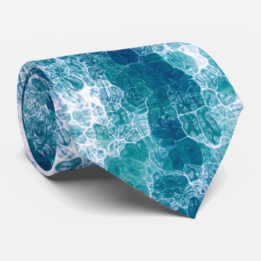 Cravate Mousse mer (Roulé)
