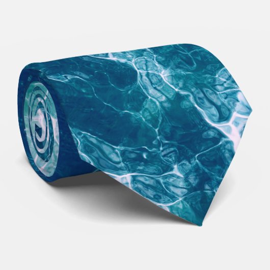 Cravate Mousse mer (Roulé)