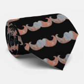 Cravate Moustache en métal (Roulé)