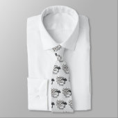 Cravate Mouton noir (Attaché)