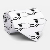 Cravate Moutons heureux (Roulé)