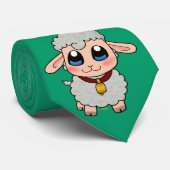 Cravate Moutons mignons (Roulé)