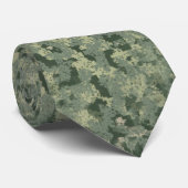 Cravate moyenne d'impression de camouflage de (Roulé)