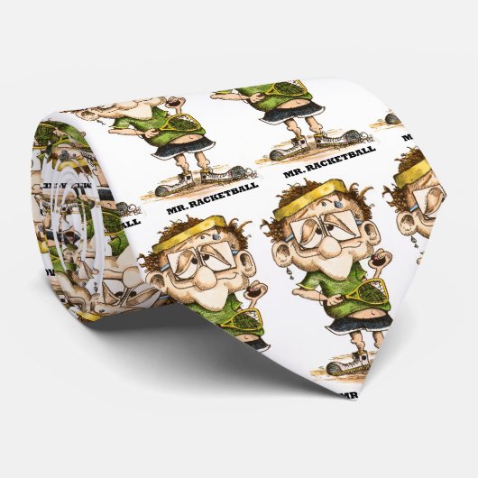 Cravate mrracketball (Roulé)