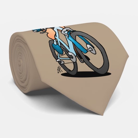 Cravate MTB - VTT sur sa moto (Roulé)