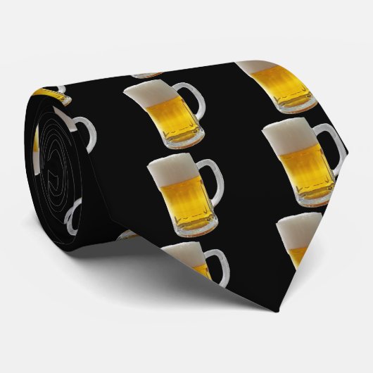 Cravate Mug de bière (Roulé)