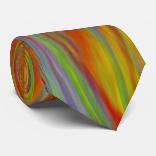 Cravate multicolore (Roulé)