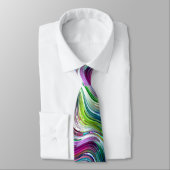 Cravate multicolore (Attaché)