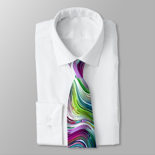 Cravate multicolore (Attaché)