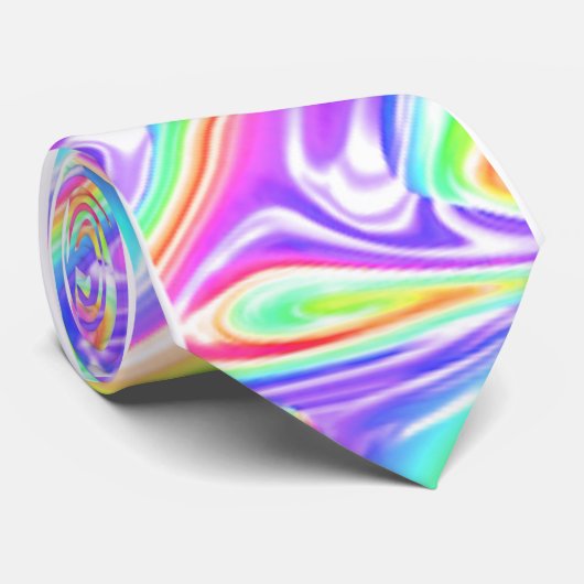 Cravate multicolore amortie d'ouragan (Roulé)