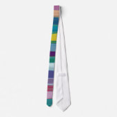 Cravate multicolore de rayures (Dos)