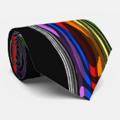 cravate multicolore lumineuse (Roulé)