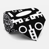 Cravate Multitude de robots (Roulé)