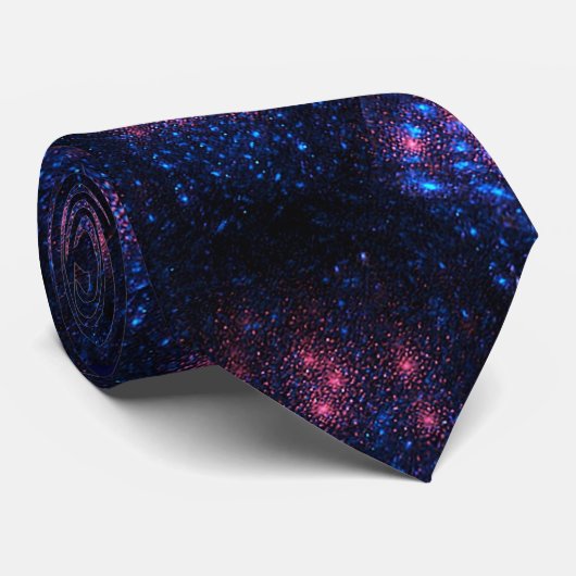Cravate Multivers fractal (Roulé)