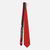 Cravate Mum Necktie Maroon (Dos)