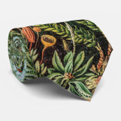 Cravate Muscinae de Plantes de la mousse par Ernst Haeckel (Roulé)