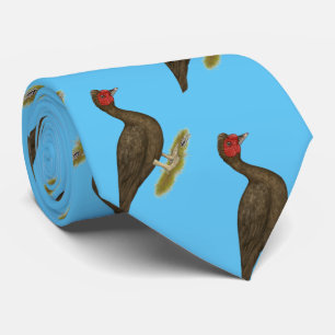 Cravate Muscovy Drake Chocolat
