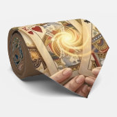 Cravate Muse du Jeu Enchanté (Roulé)