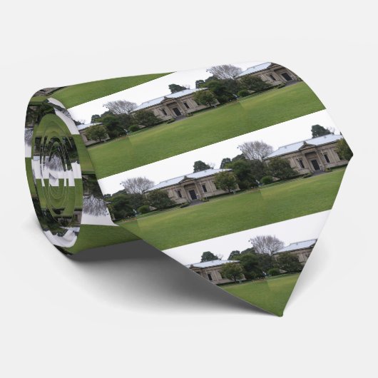 Cravate Musée d'économie (Roulé)