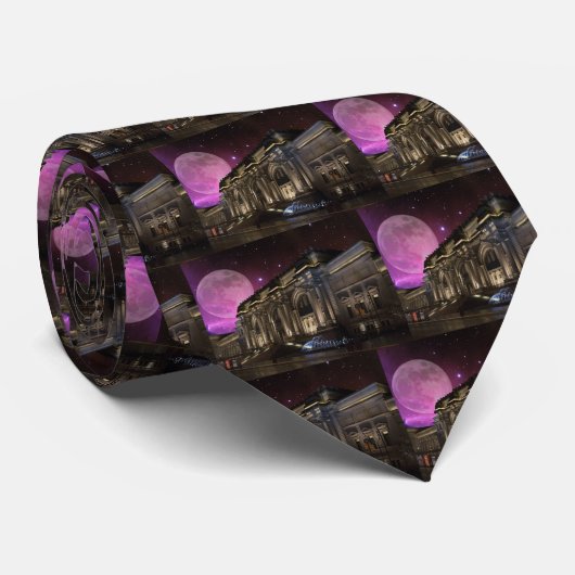 Cravate Musée métropolitain Spacey (Roulé)