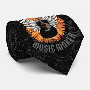 Cravate Music Maker (guitariste)