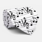 Cravate Music Note (Roulé)