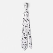 Cravate Musical Notes 3 (Devant)