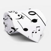 Cravate Musical Notes 3 (Roulé)