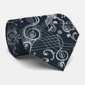 Cravate Musicalement inspiré ! (Roulé)