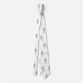 Cravate Musicien de trompette (Dos)