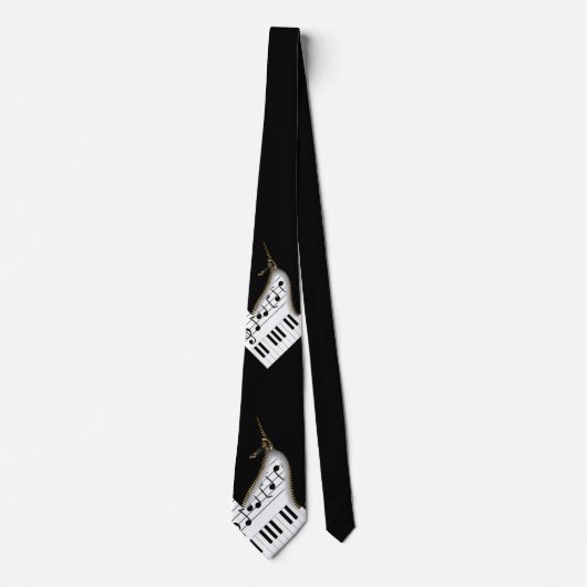 Cravate Musicien Zippers (Devant)