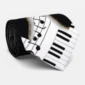 Cravate Musicien Zippers (Roulé)