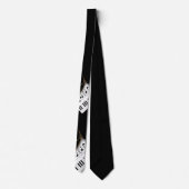 Cravate Musicien Zippers (Dos)