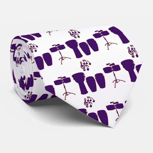 Cravate musique (Roulé)