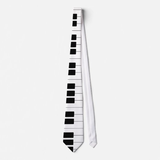 Cravate Musique-Clavier (Devant)